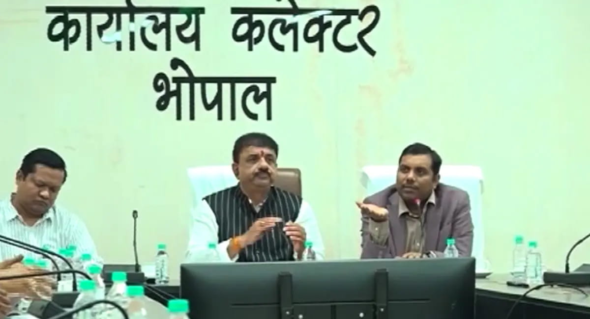 बड़े तालाब को अतिक्रमण मुक्त करने सांसद आलोक शर्मा की हाई लेवल बैठक, SDM से एक हफ्ते में मांगा जवाब