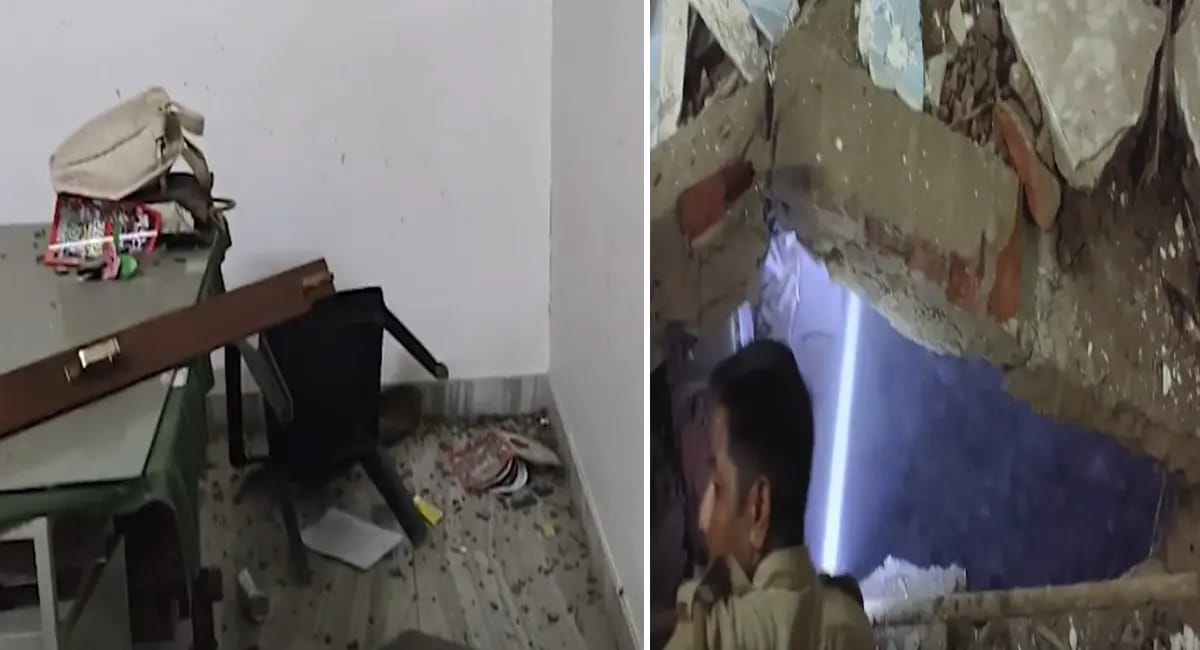पूर्व सपा विधायक विजय के घर में ब्लास्ट, तीन मंजिला मकान डगमगाया, 6 लोग जख्मी, बाल बाल बची पत्नी