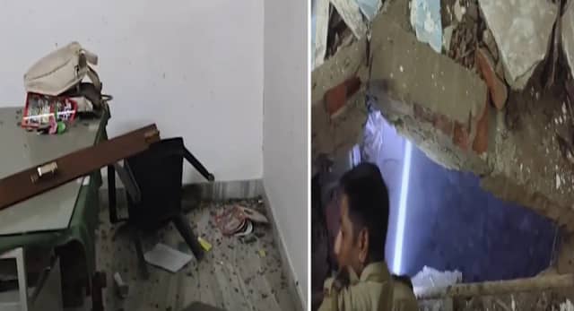 पूर्व सपा विधायक विजय के घर में ब्लास्ट, तीन मंजिला मकान डगमगाया, 6 लोग जख्मी, बाल बाल बची पत्नी