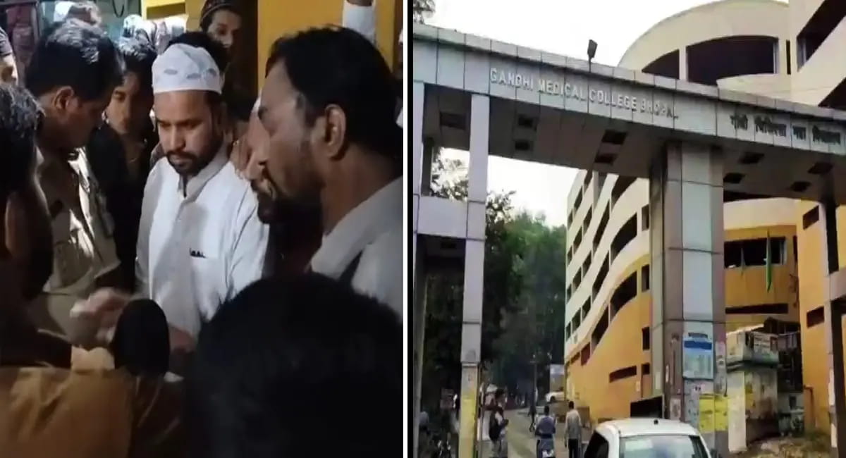 थोड़ी देर बाद शरीर में होने लगी हलचल, नाराज परिजनों ने हमीदिया में किया हंगामा