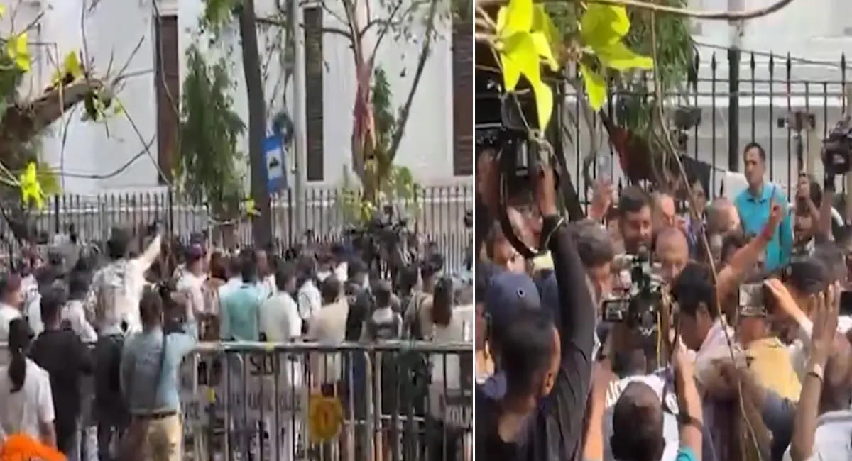 वोटर लिस्ट में हेरफेर के खिलाफ गुस्सा, सुरक्षाबलों पर पथराव भी किया