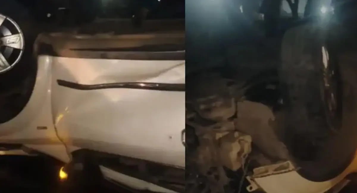 2 सगे भाइयों सहित 3 की मौत, कार को वाहन ने पीछे से मारी टक्कर, तेरहवीं के कार्यक्रम से लौट रहे थे