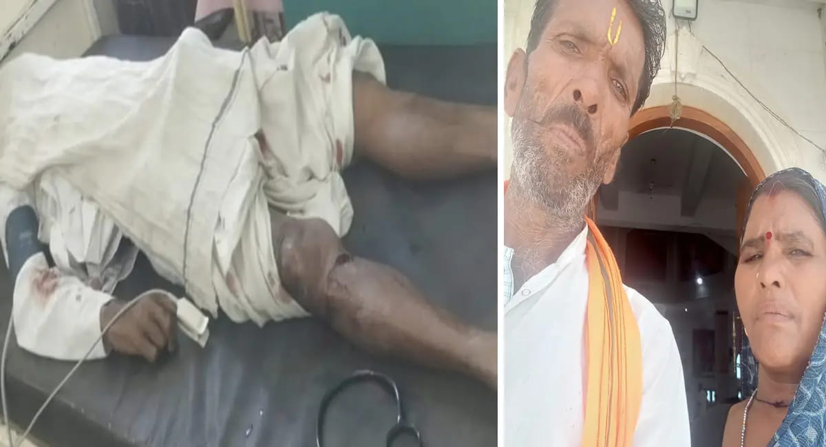 कार-ट्रैक्टर की जोरदार टक्कर, 4 साल का बच्चा बुरी तरह जख्मी