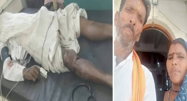 कार-ट्रैक्टर की जोरदार टक्कर, 4 साल का बच्चा बुरी तरह जख्मी
