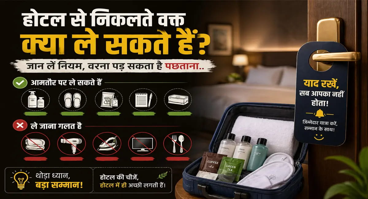 बाली जैसी शर्मिंदगी से बचना है? होटल से कुछ भी उठाने से पहले ये जान लो