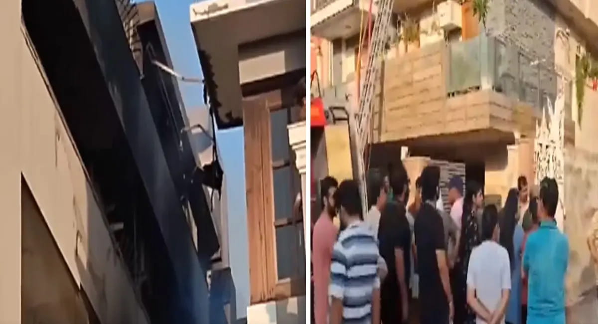 चार मंजिला बिल्डिंग में भीषण आग, 9 की मौत, डेढ़ साल का बच्चा भी नहीं बच सका