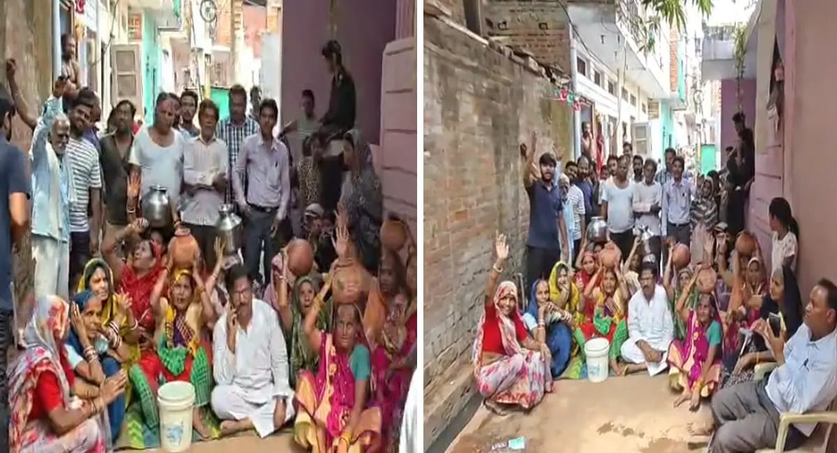 महिलाओं ने PHE विभाग के AE को बंधक बनाया, 8 दिन से नहीं आ रहा पानी