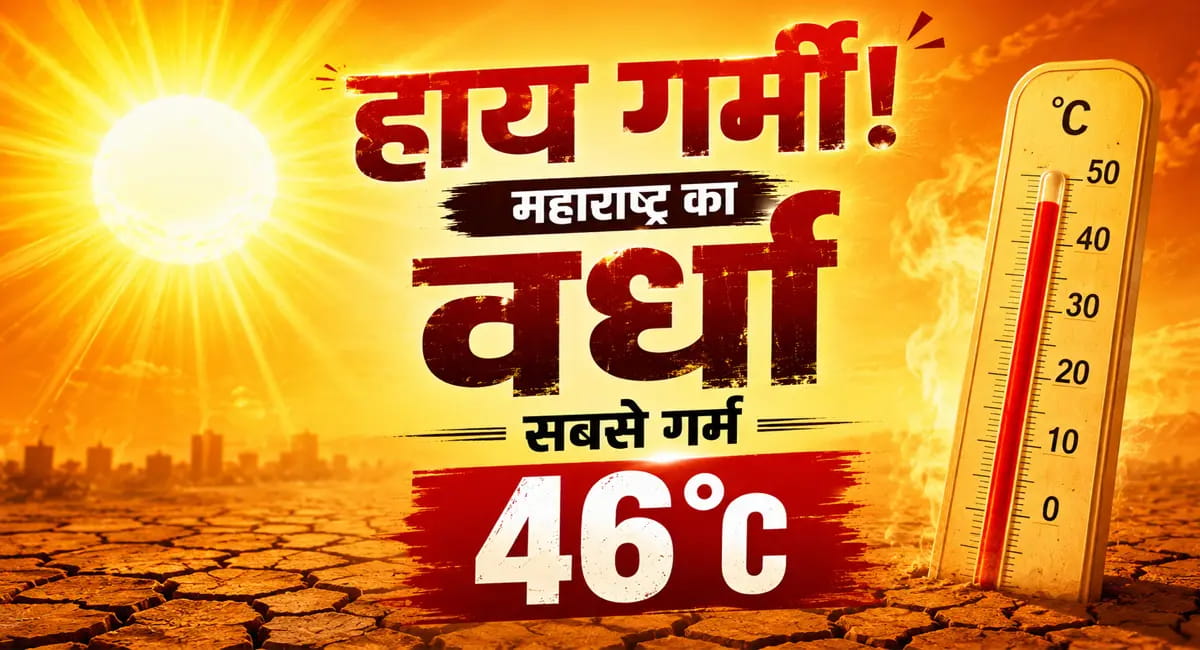 महाराष्ट्र का वर्धा देश में सबसे गर्म, गुजरात में जंगल सफारी में जानवरों के लिए AC, MP में भी भीषण गर्मी