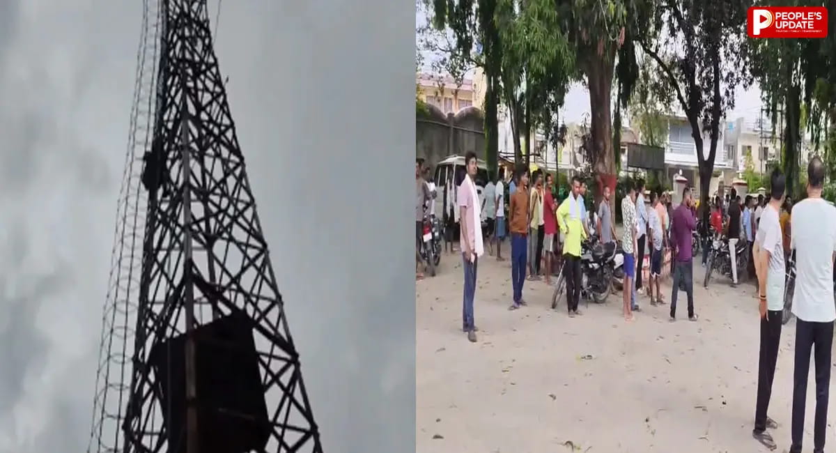 100 फीट ऊंचे टावर पर महिला ने लगाई फांसी, फोन पर सुसाइड के वीडियो देखे थे, जांच शुरू