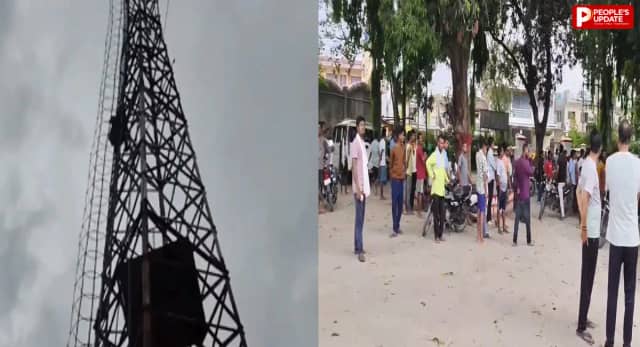 100 फीट ऊंचे टावर पर महिला ने लगाई फांसी, फोन पर सुसाइड के वीडियो देखे थे, जांच शुरू