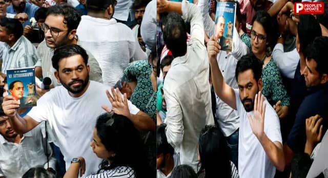 अभिजीत बोले- ये लंबी लड़ाई; प्रदर्शनकारी बोले- हमारी नीट एंड क्लीन एग्जाम की मांग