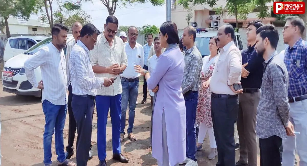 विधायक और कलेक्टर की मौजूदगी में हुआ व्यवस्थाओं का निरीक्षण