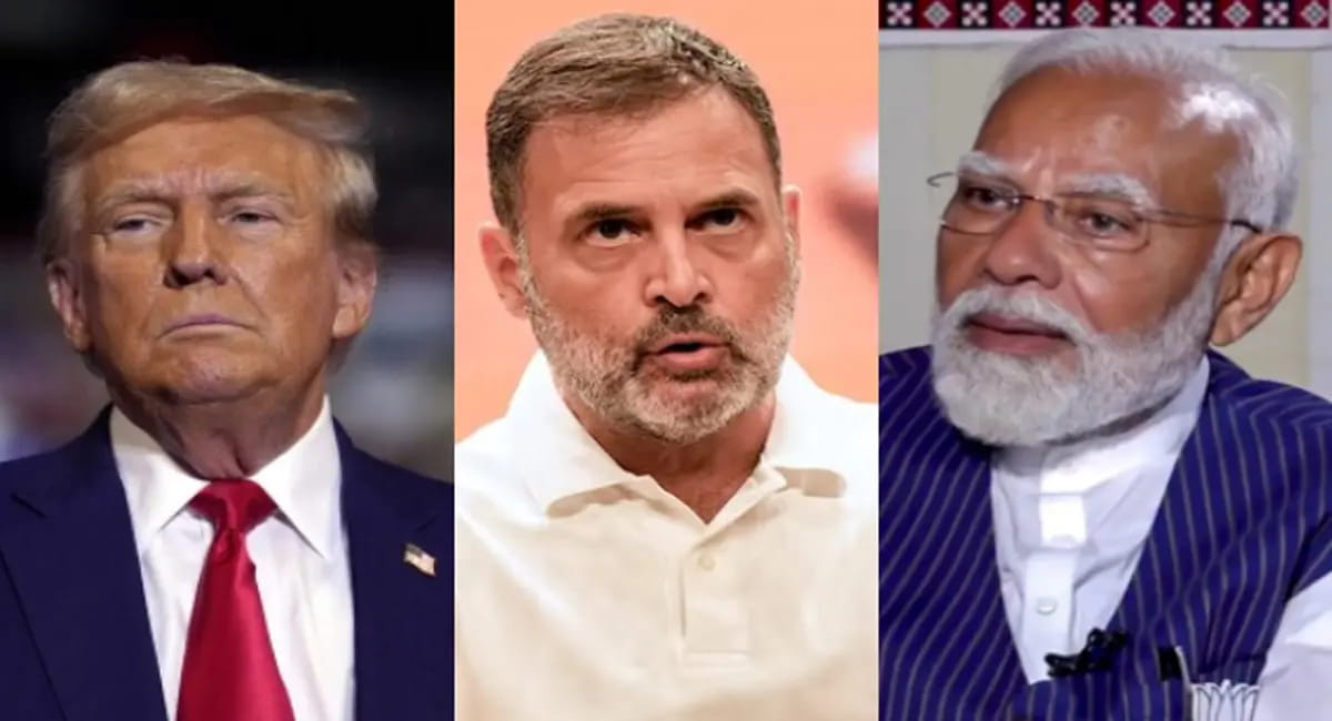 'पीएम मोदी ट्रंप से डरते हैं', ट्रंप के बयान पर राहुल गांधी ने प्रधानमंत्री मोदी पर साधा निशाना