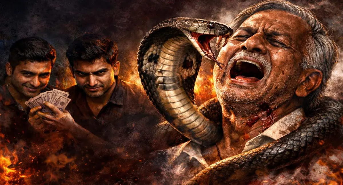 बीमा के लिए ‘कलयुगी’ बेटे की खौफनाक हरकत