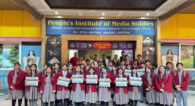 PIMS के शैक्षणिक भ्रमण ने खोले पत्रकारिता के नए दरवाजे