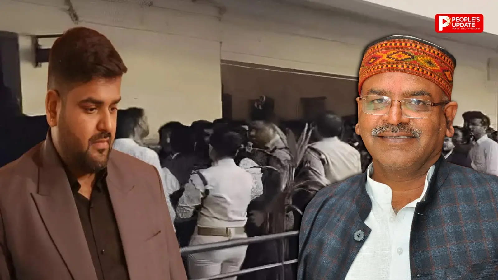 पूर्व सांसद आलोक संजर के बेटे को जड़े थप्पड़
