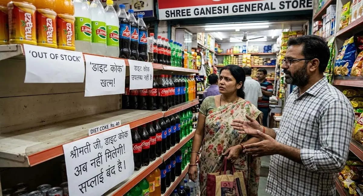 खत्म हुई सप्लाई, अचानक क्यों गायब हुई डाइट कोक?