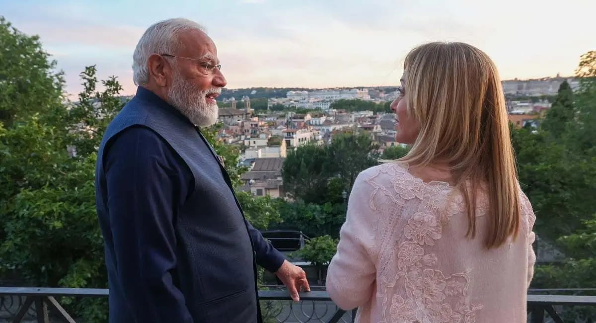 इटली में PM मोदी का भव्य स्वागत, रोम से सामने आया ‘Melodi’ मोमेंट, तस्वीरें वायरल