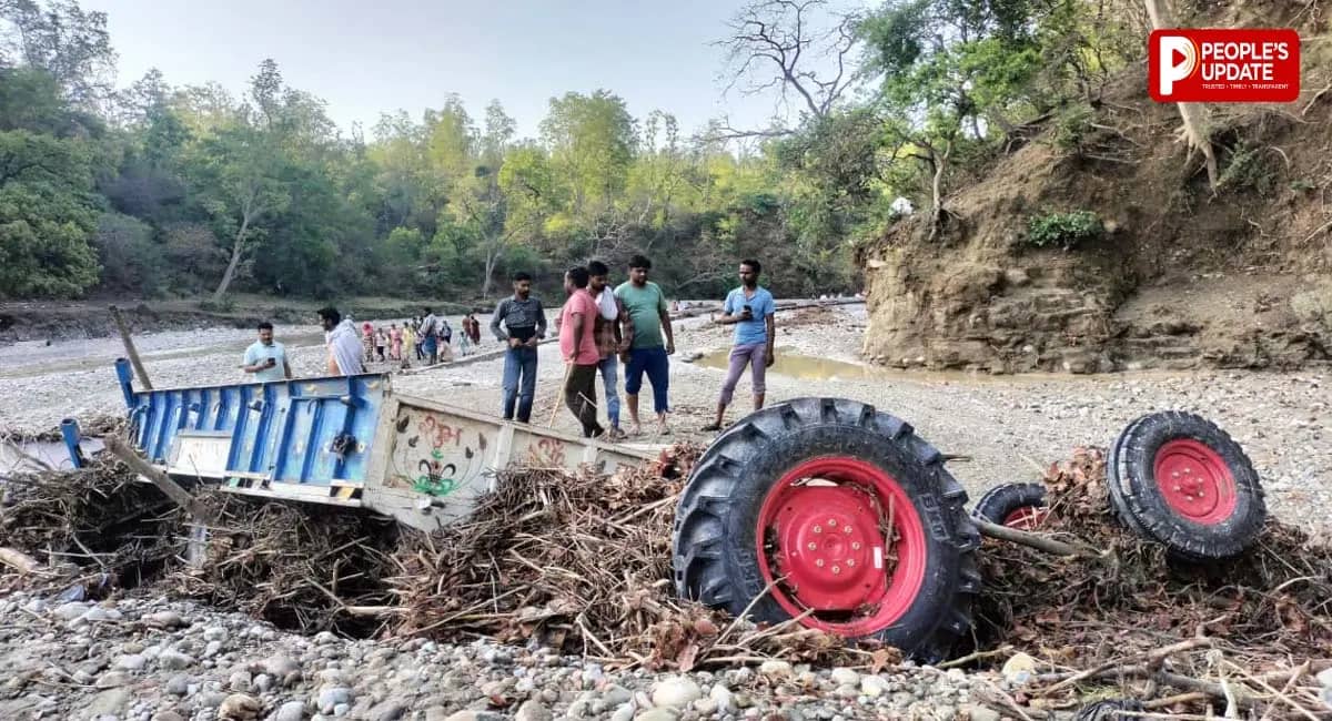 शिवालिक पहाड़ियों से उतरा पानी, दो महिलाओं की मौत