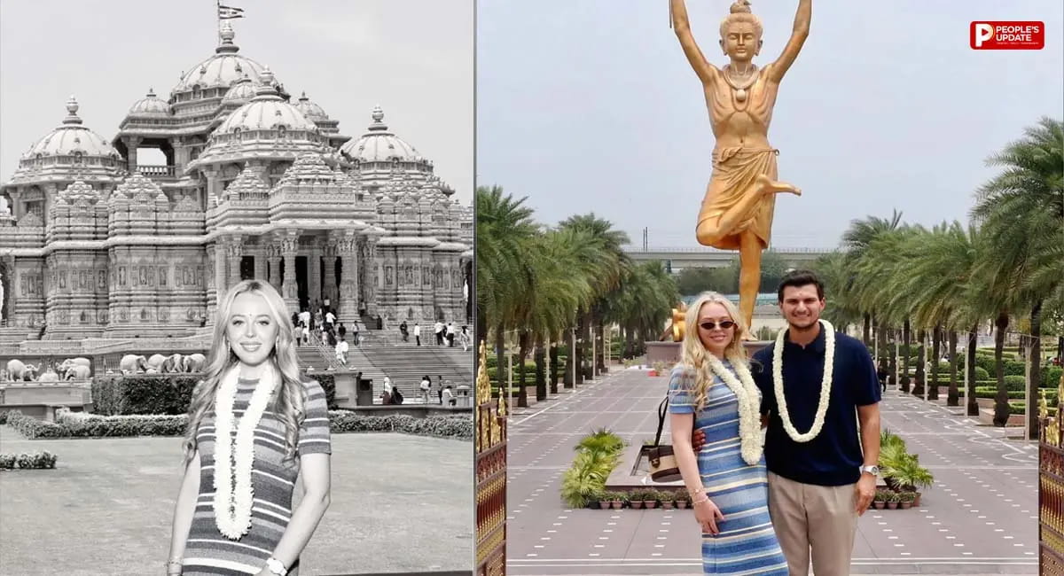 पति माइकल संग अक्षरधाम और ताज महल की भव्यता देख हुईं मुरीद
