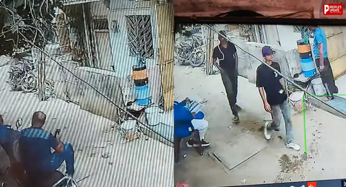 बदमाशों ने 3 सेकंड में 5 बार घोंपा चाकू, CCTV में कैद हुई वारदात