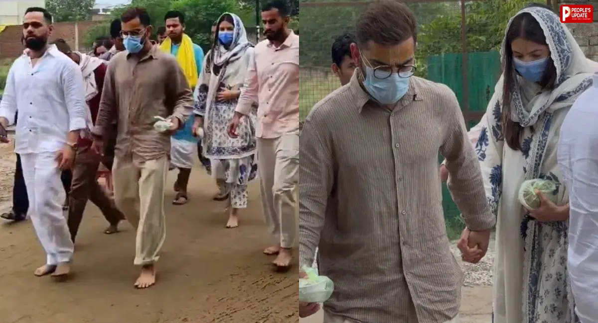 गुरु पूर्णिमा से पहले प्रेमानंद महाराज के दरबार में टेका माथा, जाते-जाते बोले 'राधे-राधे'