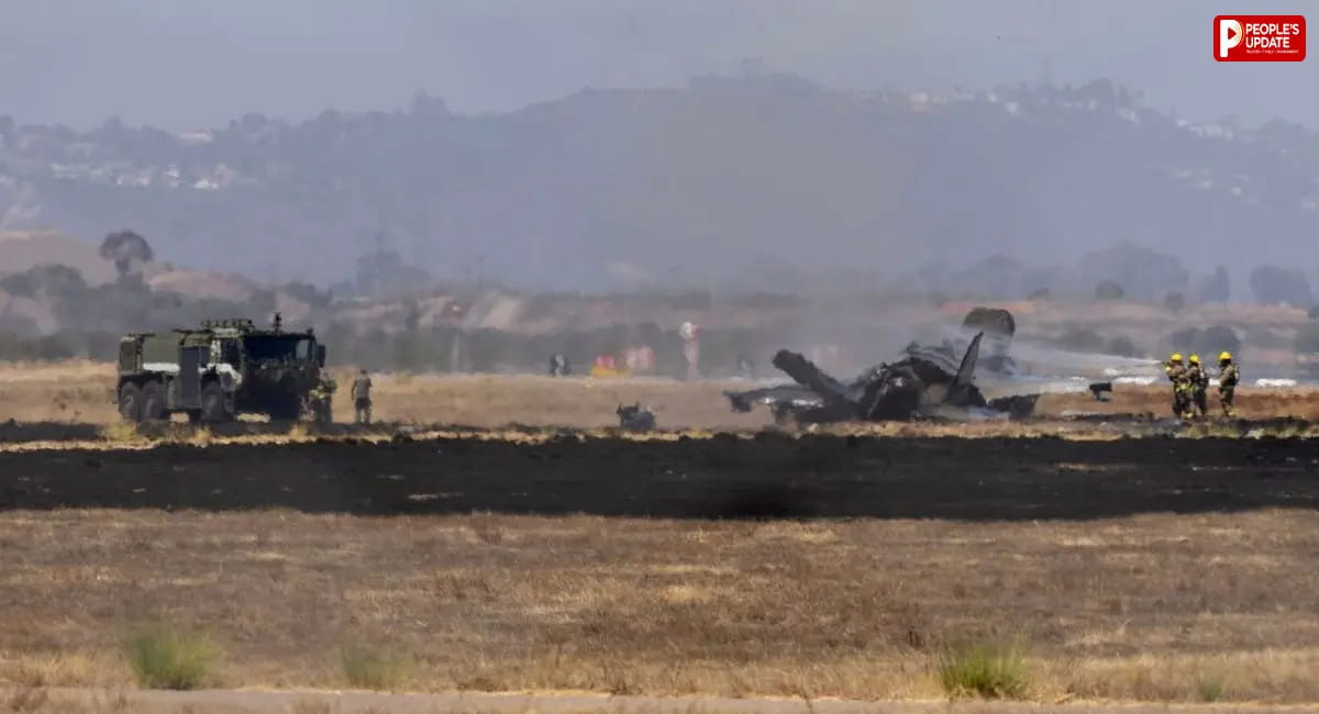 सैन डिएगो में क्रैश हुआ F-35B स्टील्थ फाइटर जेट, पायलट ने समय रहते लगाई छलांग, बची जान