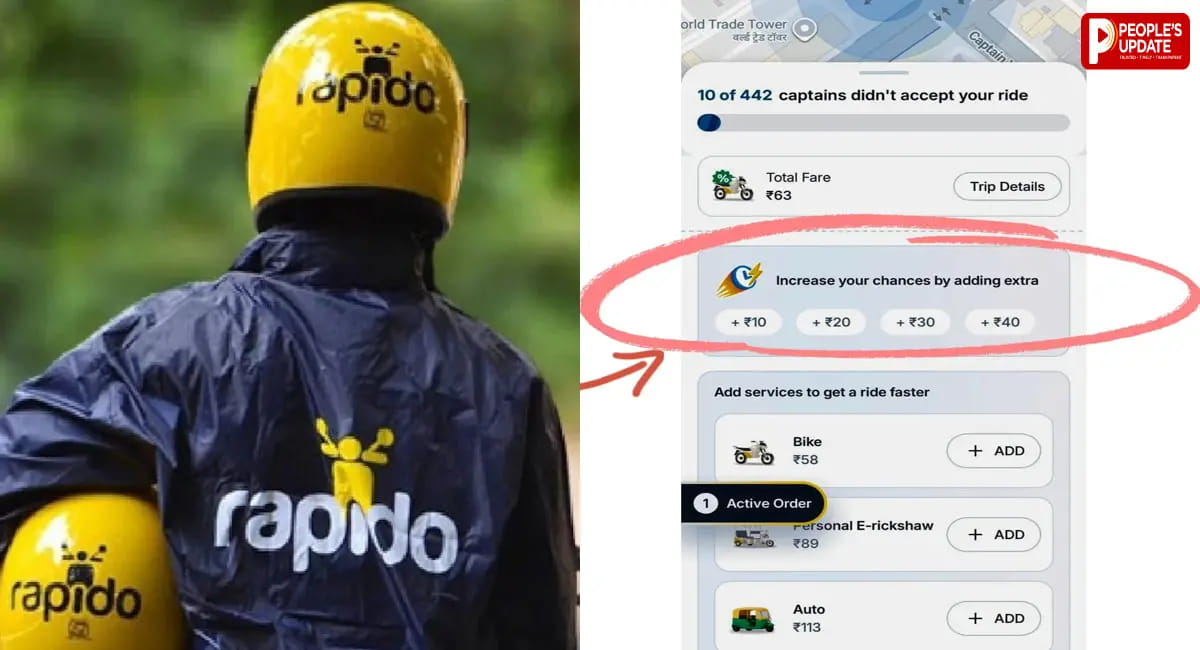 राइड चाहिए तो ज्यादा पैसे दो? Rapido के ऐप में चल रहा डार्क पैटर्न, CCPA ने ठोका 10 लाख का जुर्माना!