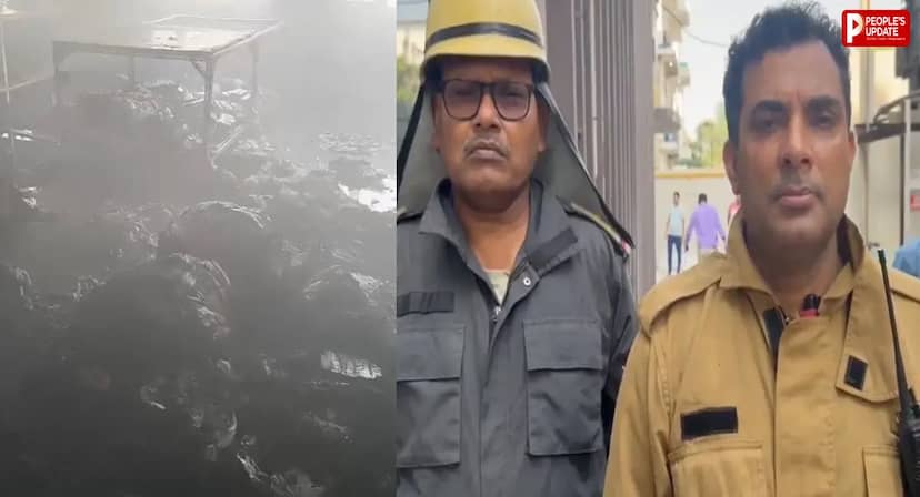 नोएडा की गारमेंट फैक्ट्री में लगी भीषण आग, तीसरी मंजिल से उठता दिखा धुआं; एक घंटे में पाया काबू