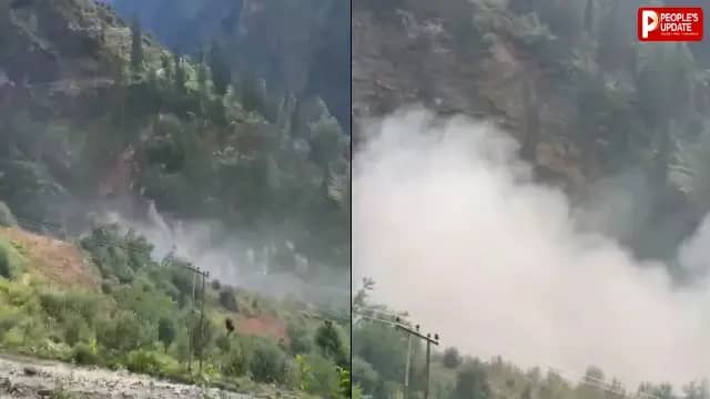 पहाड़ी से पहले गिरते रहे पत्थर, फिर अचानक खिसका पूरा पहाड़; शिमला में लैंडस्लाइड का खौफनाक मंजर