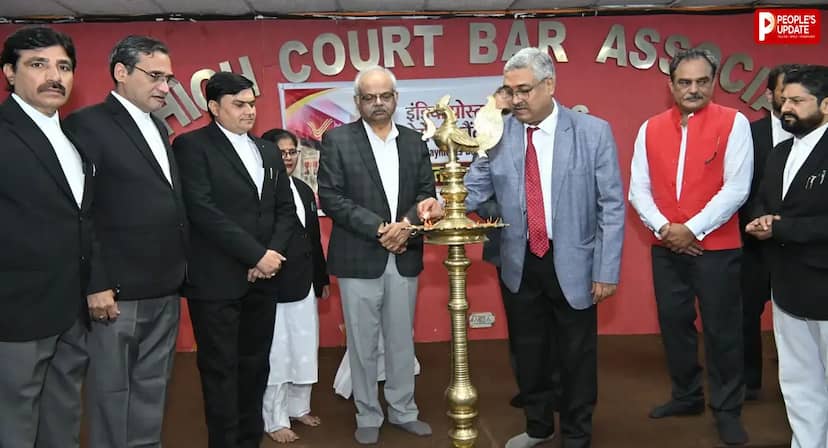 हाईकोर्ट बार में लगा विशेष कैंप, अधिवक्ताओं को मिलेंगी केंद्र सरकार की कई योजनाओं की सुविधाएं