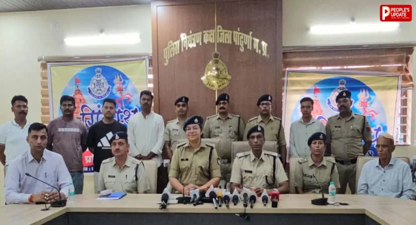 पांढुर्णा ज्वेलर्स लूटकांड का खुलासा, 45 लाख के गहने बरामद; 6 आरोपी गिरफ्तार