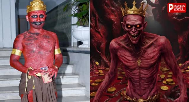 Orry Halloween Look: हैलोवीन पर ओरी बने ‘तुम्बाड़’ के खतरनाक हस्तर, लाल रंग का शरीर और डरावना क्राउन देख फैंस के उड़े होश
