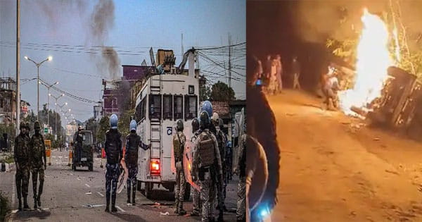 Manipur Violence : फिर भड़की हिंसा की आग... 4 लोगों की गोली मारकर हत्या, 11 घायल, गुस्साई भीड़ ने गाड़ियों में लगाई आग