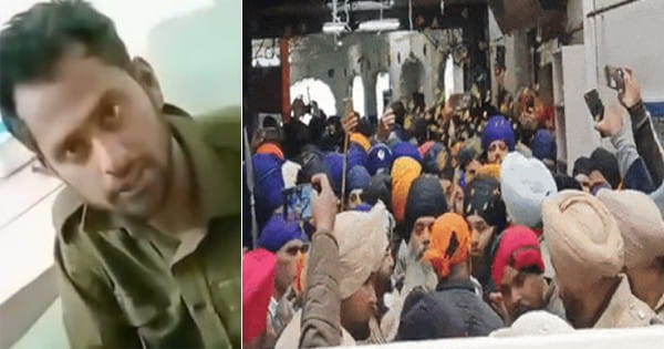 पंजाब : फगवाड़ा में निहंग ने गुरुद्वारे में युवक को उतारा मौत के घाट, बेअदबी के शक में की हत्या; आरोपी ने किया सरेंडर, लोगों ने बरसाए फूल