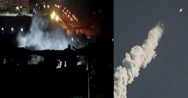 Iran-Israel Conflict : ईरान ने इराक पर दागी कई बैलिस्टिक मिसाइल, मोसाद के मुख्यालय को बनाया टारगेट; 40KM तक सुनी गई धमाके की आवाज, 4 की मौत; 6 घायल, देखें VIDEO