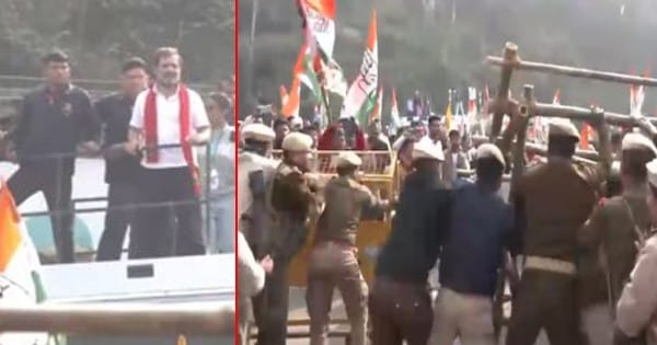 असम : भारत जोड़ो न्याय यात्रा में पुलिस और कांग्रेस कार्यकर्ताओं के बीच झड़प, CM हिमंत बोले- राहुल गांधी पर होगी FIR