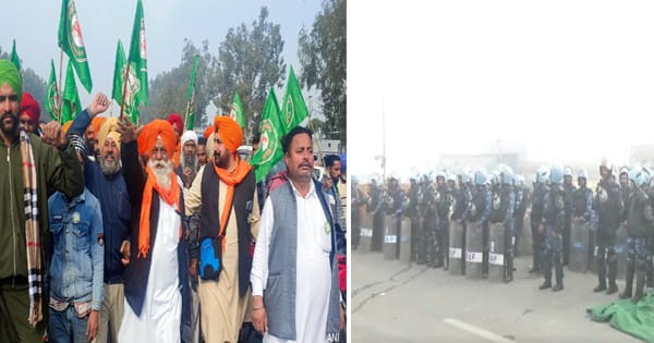किसानों के दिल्ली कूच का आज दूसरा दिन : शंभू-खनौरी बॉर्डर पर किसानों को रोकने के पुख्ता इंतजाम, इन जिलों में इंटरनेट बंद
