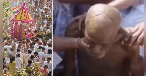 जैन मुनि आचार्य विद्यासागर महाराज हुए ब्रह्मलीन : अंतिम यात्रा में उमड़ा जन सैलाब, डोंगरगढ़ के चन्द्रगिरि में पूजन के बाद हुआ अंतिम संस्कार