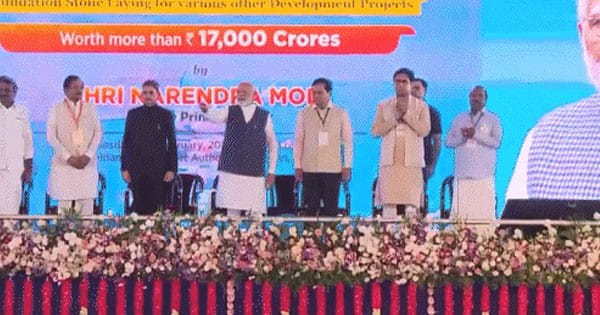 तमिलनाडु में PM मोदी : थूथुकुडी में 17 हजार करोड़ की परियोजनाओं की दी सौगात, देश के पहले हाइड्रोजन हब पोर्ट को दिखाई हरी झंडी