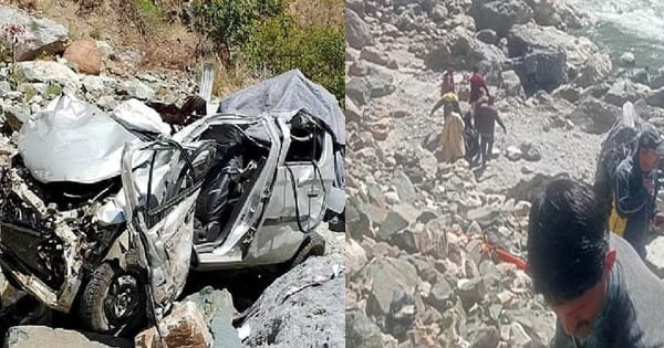 देहरादून में दर्दनाक हादसा : त्यूगी मार्ग पर अनियंत्रित होकर कार खाई में गिरी, दो बच्चों सहित 6 की मौत; रेस्क्यू ऑपरेशन जारी