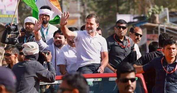 राहुल गांधी की न्याय यात्रा का मुंबई में समापन आज, निकालेंगे ‘न्याय संकल्प पदयात्रा’; I.N.D.I.A ब्लॉक की पार्टियां करेंगी शक्ति प्रदर्शन