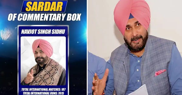 नवजोत सिंह सिद्धू की क्रिकेट जगत में 6 साल बाद वापसी, IPL के पहले मैच से करेंगे शुरुआत; पोस्ट शेयर कर लिखा खास कैप्शन