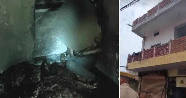 जयपुर में सिलेंडर ब्लास्ट होने से घर में लगी भीषण आग : जिंदा जले 5 लोग, 3 बच्चों सहित माता-पिता की मौत; बिहार का रहने वाला था परिवार