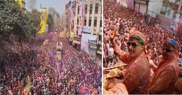 Indore Rangpanchami Ger : रंगपंचमी की गेर में रंग-गुलाल उड़ा, डीजे पर जमकर थिरके लोग; कॉरिडोर बनाकर एंबुलेंस को दिया रास्ता, समापन होते ही नगर निगम कर्मचारियों ने संभाला मोर्चा
