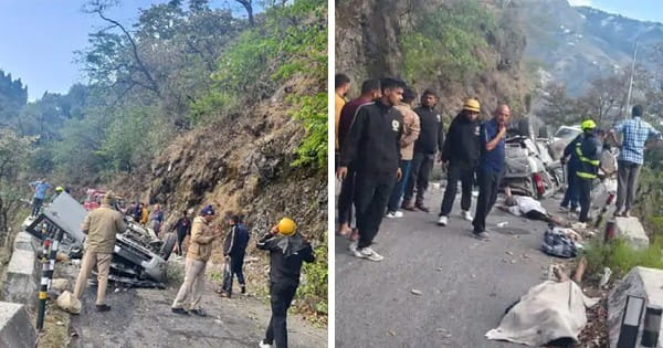 उत्तराखंड में हादसा : अनियंत्रित कार पहाड़ से नीचे गिरी, 5 स्टूडेंट्स की मौत, एक की हालत गंभीर