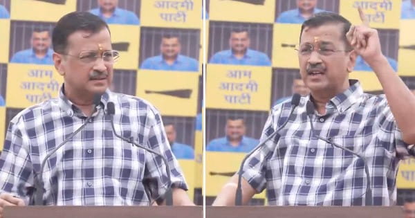 केजरीवाल का BJP पर निशाना : मोदी जीते तो अमित शाह को बनाएंगे PM, दो महीने में योगी को CM पद से हटाएंगे