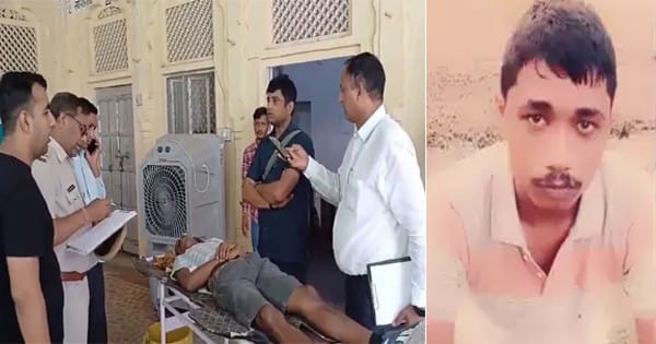 Rajasthan News : पुलिस से घिरा देख घबराए ‘इनामी गैंगस्टर’ ने खुद को मारी गोली, कनपटी पर फायर किया