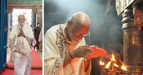 PM मोदी ने कन्याकुमारी में किए भगवती अम्मन मंदिर के दर्शन, 1 जून तक विवेकानंद रॉक मेमोरियल में करेंगे ध्यान