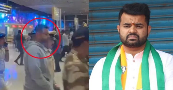 कर्नाटक सेक्स स्कैंडल केस : मुख्य आरोपी सांसद प्रज्वल रेवन्ना 35 दिन बाद जर्मनी से भारत लौटे, SIT ने बेंगलुरु एयरपोर्ट पर किया अरेस्ट